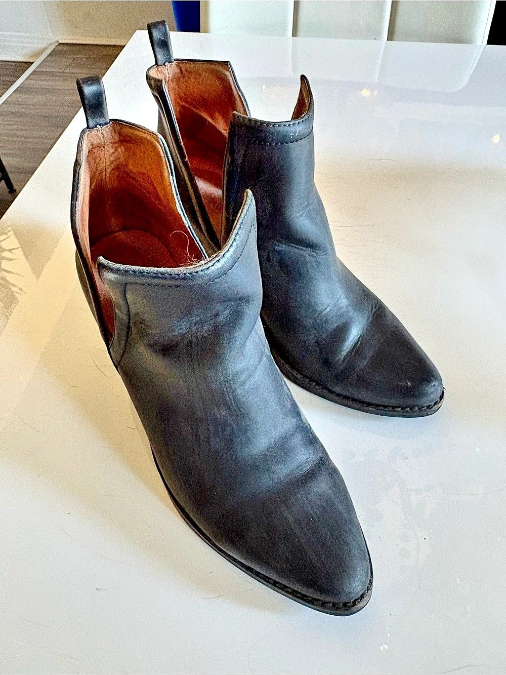 Jeffrey Campbell Black Heeled Ankle Boots